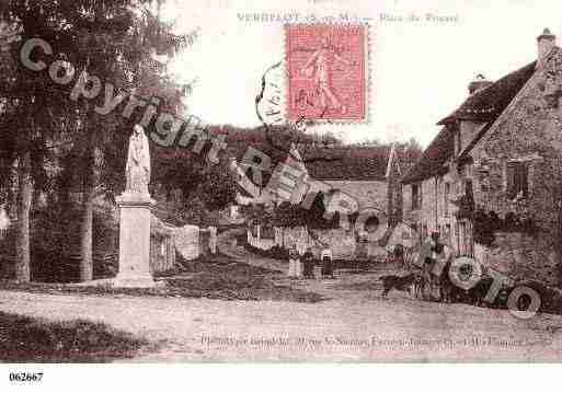 Ville de VERDELOT, carte postale ancienne