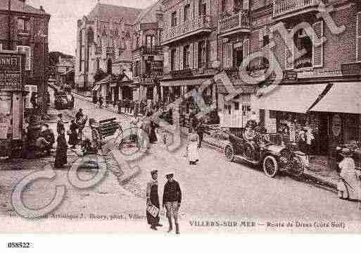 Ville de VILLERSSURMER, carte postale ancienne