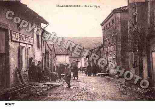 Ville de WILLERONCOURT, carte postale ancienne