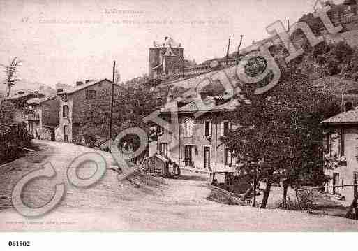 Ville de AUBIN, carte postale ancienne