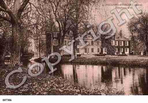 Ville de ETRECHET, carte postale ancienne