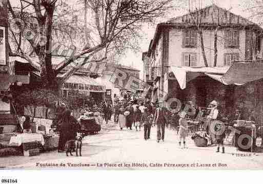 Ville de FONTAINEDEVAUCLUSE, carte postale ancienne