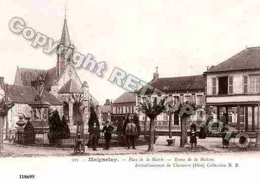 Ville de MAIGNELAYMONTIGNY, carte postale ancienne