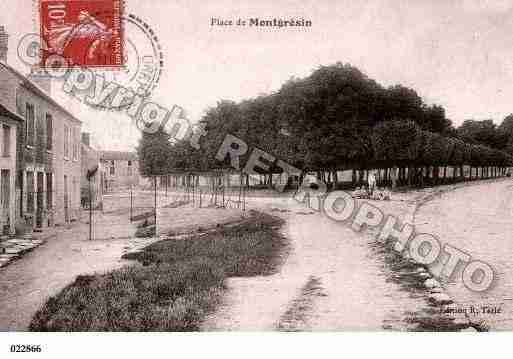 Ville de ORRYLAVILLE, carte postale ancienne