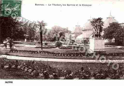 Ville de RENNES, carte postale ancienne