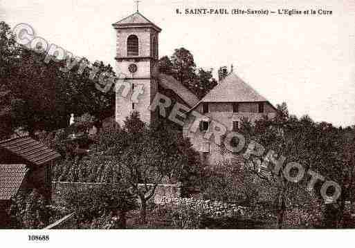 Ville de SAINTPAULENCHABLAIS, carte postale ancienne