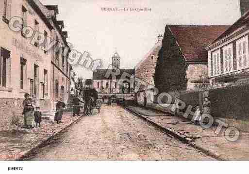 Ville de BERNAYVILBERT, carte postale ancienne