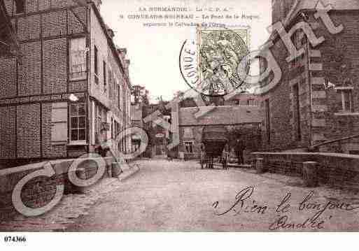 Ville de CONDESURNOIREAU, carte postale ancienne