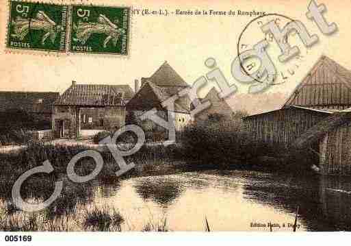 Ville de DIGNY, carte postale ancienne