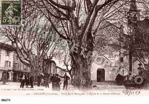 Ville de GRILLON, carte postale ancienne