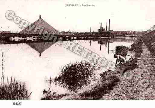 Ville de JARVILLELAMALGRANGE, carte postale ancienne