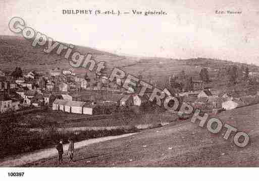 Ville de MANCEY, carte postale ancienne