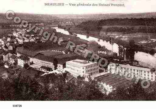 Ville de MANDEURE, carte postale ancienne