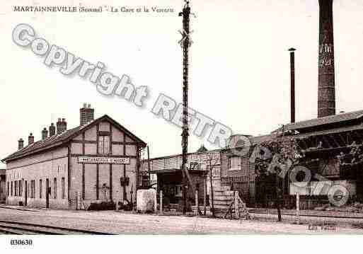 Ville de MARTAINNEVILLE, carte postale ancienne