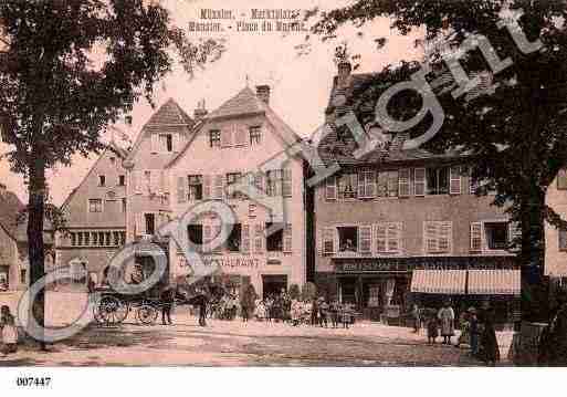 Ville de MUNSTER, carte postale ancienne