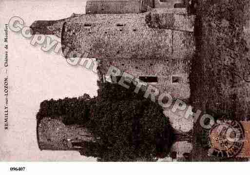 Ville de REMILLYSURLOZON, carte postale ancienne