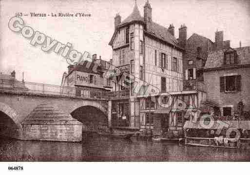 Ville de VIERZON, carte postale ancienne