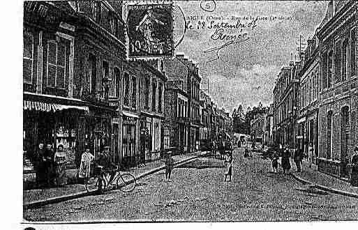 Ville de AIGLE(L'), carte postale ancienne