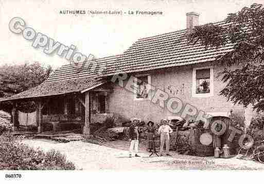 Ville de AUTHUMES, carte postale ancienne