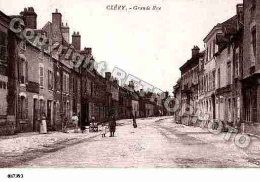 Ville de CLERYSAINTANDRE, carte postale ancienne