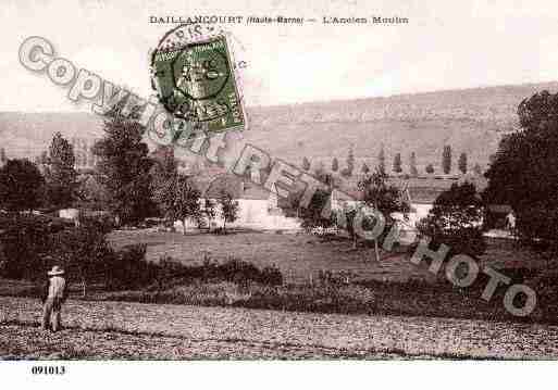 Ville de DAILLANCOURT, carte postale ancienne