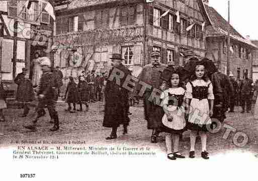 Ville de DANNEMARIE, carte postale ancienne