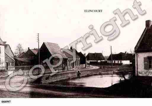 Ville de ELINCOURT, carte postale ancienne