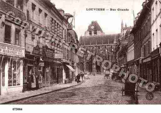 Ville de LOUVIERS, carte postale ancienne