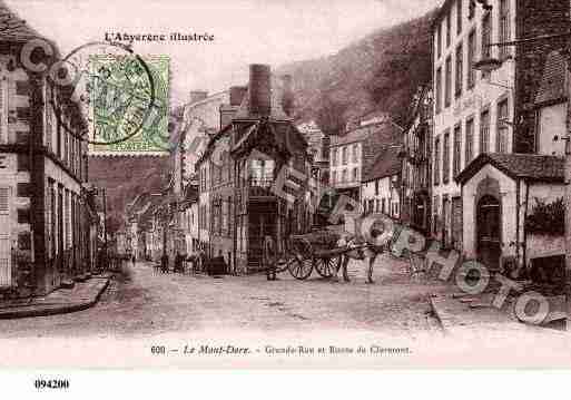 Ville de MONTDORE, carte postale ancienne