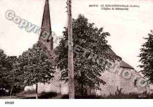 Ville de NOTTONVILLE, carte postale ancienne