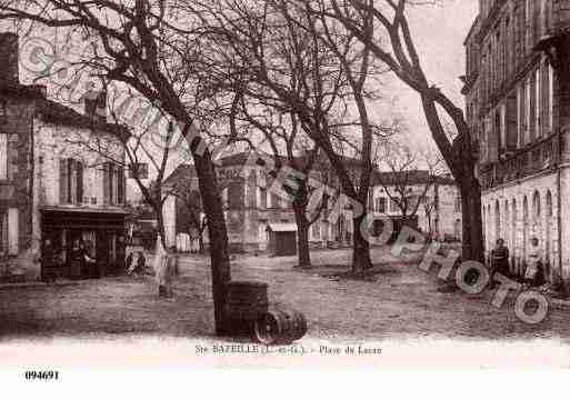 Ville de SAINTEBAZEILLE, carte postale ancienne