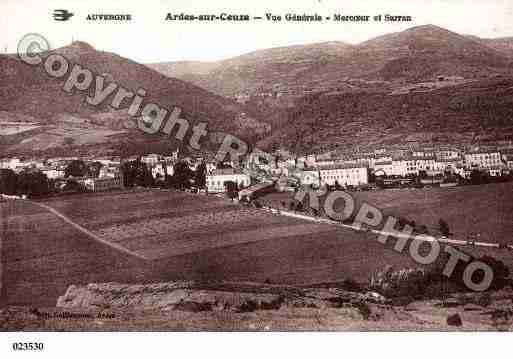 Ville de ARDES, carte postale ancienne