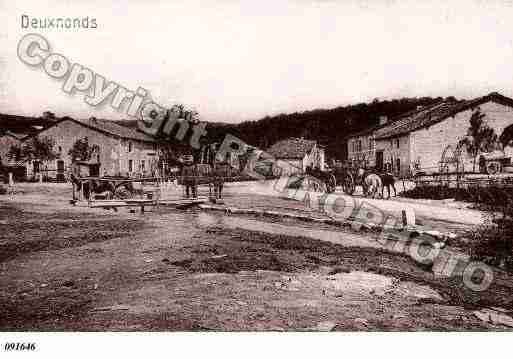 Ville de DEUXNOUDS, carte postale ancienne