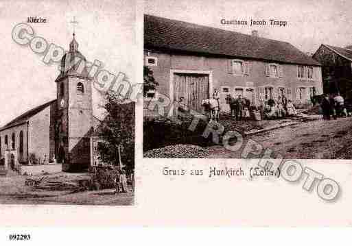 Ville de HONSKIRCH, carte postale ancienne