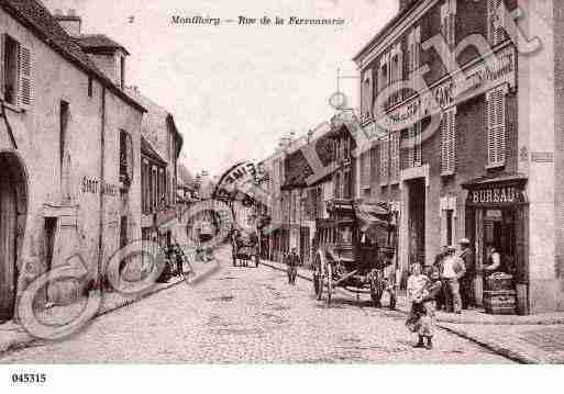 Ville de MONTLHERY, carte postale ancienne