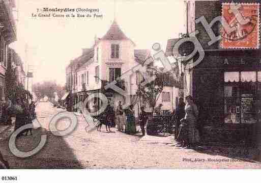 Ville de MOULEYDIER, carte postale ancienne