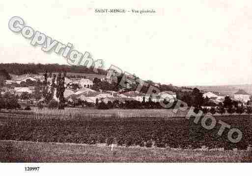 Ville de SAINTMENGE, carte postale ancienne