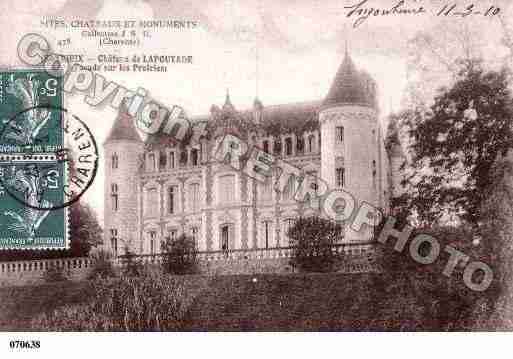 Ville de SAINTYRIEIXSURCHARENTE, carte postale ancienne