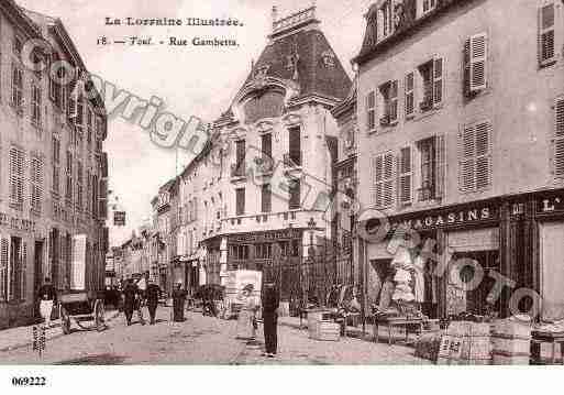 Ville de TOUL, carte postale ancienne