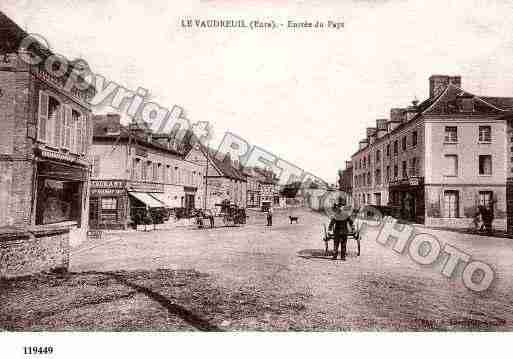 Ville de VAUDREUIL(LE), carte postale ancienne