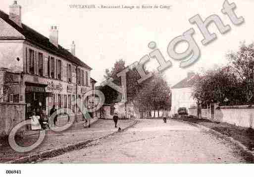 Ville de VOULANGIS, carte postale ancienne