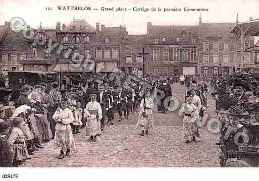 Ville de WATTRELOS, carte postale ancienne