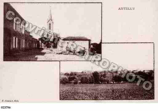 Ville de ANTILLY, carte postale ancienne