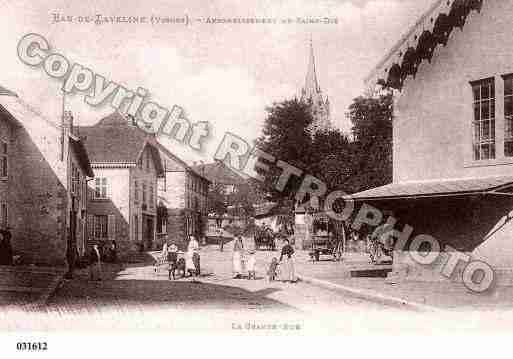 Ville de BANDELAVELINE, carte postale ancienne