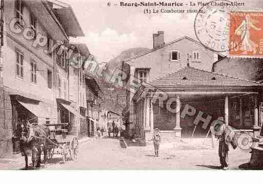 Ville de BOURGSAINTMAURICE, carte postale ancienne