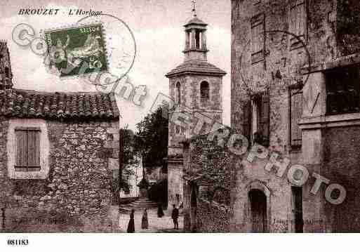 Ville de BROUZETLESALES, carte postale ancienne