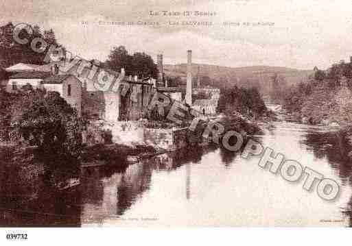 Ville de BURLATS, carte postale ancienne