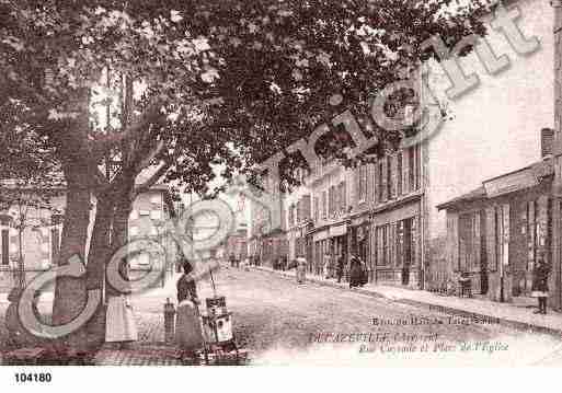 Ville de DECAZEVILLE, carte postale ancienne