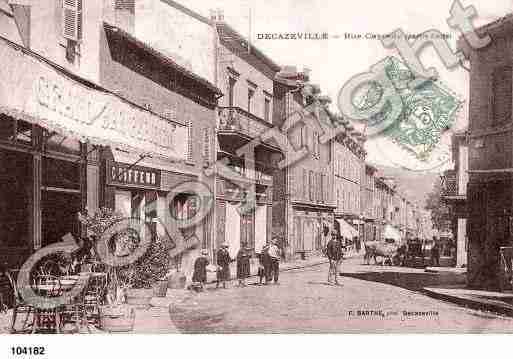 Ville de DECAZEVILLE, carte postale ancienne