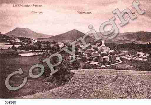 Ville de GRANDEFOSSE(LA), carte postale ancienne